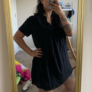Comfy black summer dress